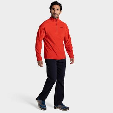 Red Craghoppers Men's Corey VII Half Zip Fleece 
