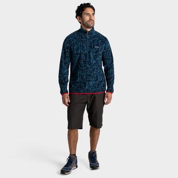 Blue Craghoppers Men's Galdie Half Zip Fleece