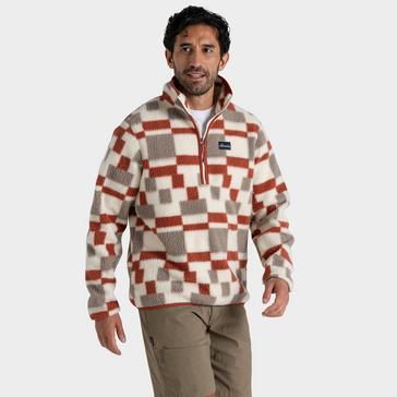 Red Craghoppers Men's Clifford Half Zip Fleece
