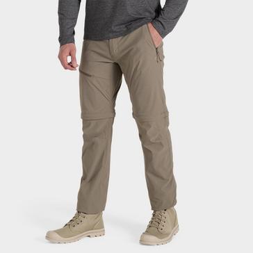 Beige Craghoppers Men's Nosi Life Pro Convertible Trousers III