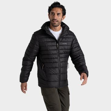 Black Craghoppers Men's Complite IX Hooded Jacket