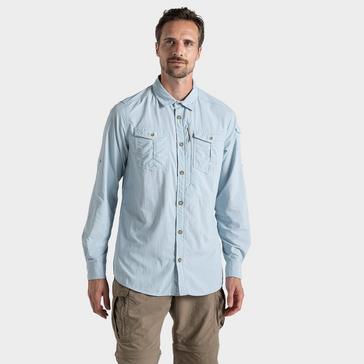 Blue Craghoppers Men's Nosi Life Adventure Long Sleeve Shirt III