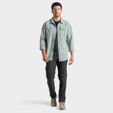 Green Craghoppers Men's Nosi Life Adventure Long Sleeve Shirt III 