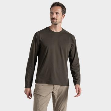 Green Craghoppers Men's Nosi Life Abel Long Sleeve Shirt 