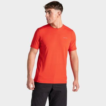 Red Craghoppers Men's Charon Short Sleeve T-shirt