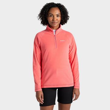 Pink Craghoppers Women's Miska VI Half Zip Fleece