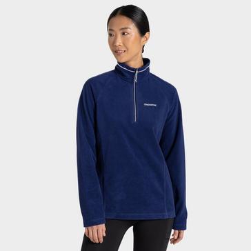 Blue Craghoppers Women's Miska VI Half Zip Fleece