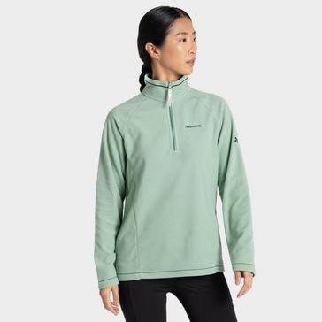 Green Craghoppers Women's Miska VI Half Zip Fleece