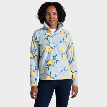 Blue Craghoppers Women's Annjela Half Zip Fleece
