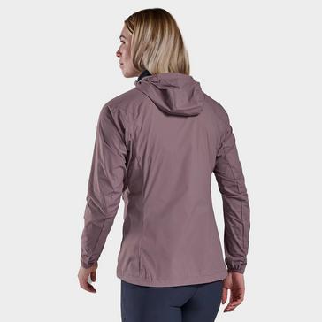 Purple Montane Women's Featherlite Hooded Windproof Jacket