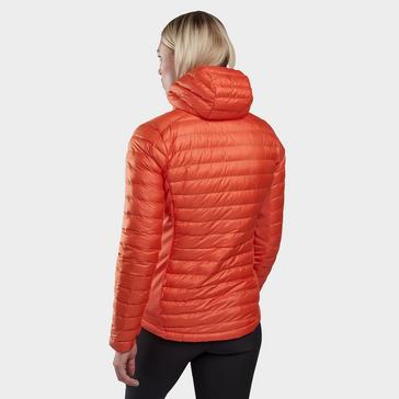 Orange Montane Women's Icarus Lite Hooded Jacket