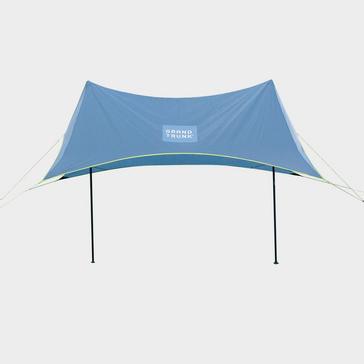 Grey Grand Trunk Shadecaster 4 Person Sunshade