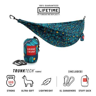 Green Grand Trunk Trunktech Double Printed Hammock