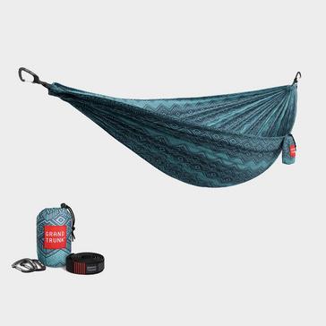 Blue Grand Trunk Trunktech Double Printed Hammock