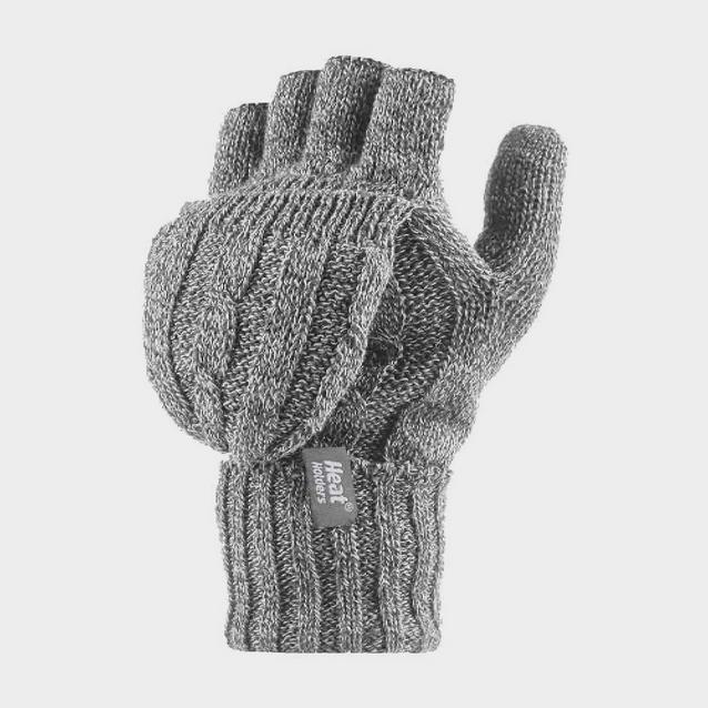 Heat Holders Women's Cable Knit Tog Thermal Winter Fingerless