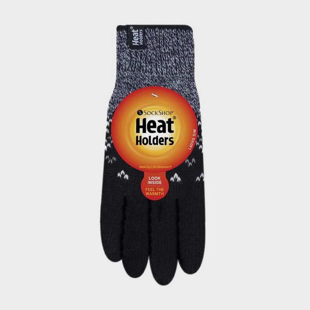 Heat Holders Women's Fairisle Fleece Lined Knitted Warm Winter