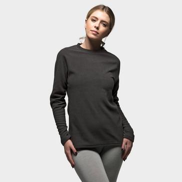 Grey Heat Holders Women's Ultra Lite Long Sleeve Fleece-lined Thermal Top
