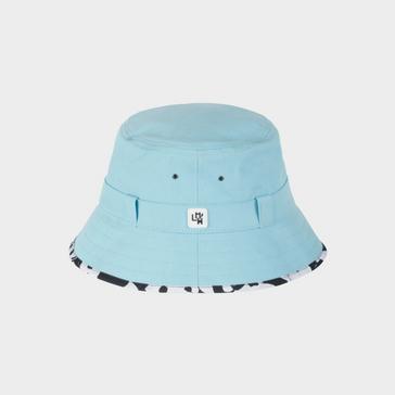 Pale Blue Little Hotdog Watson Kids' Adventurer Bucket Hat