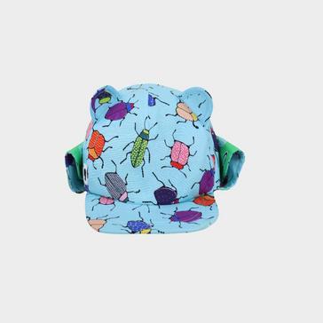 Light Blue Little Hotdog Watson Kids' Cub Hat With Neck Flap