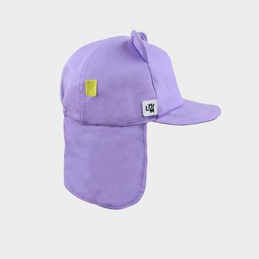Lilac Little Hotdog Watson Kids' Cub Hat With Neck Flap