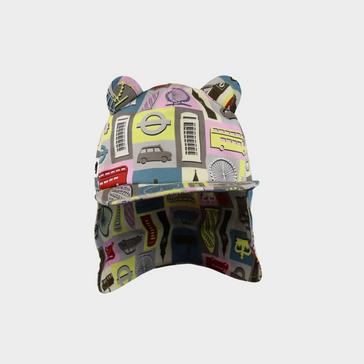 MULTI Little Hotdog Watson Kids' Cub Hat With Neck Flap