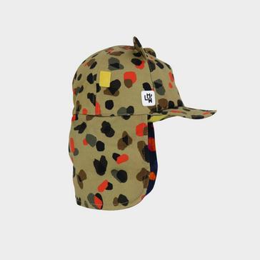 LEOPARD Little Hotdog Watson Kids' Cub Hat With Neck Flap
