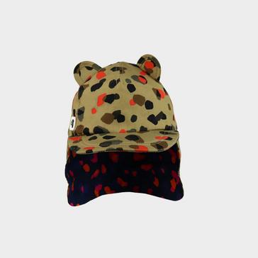 LEOPARD Little Hotdog Watson Kids' Cub Hat With Neck Flap