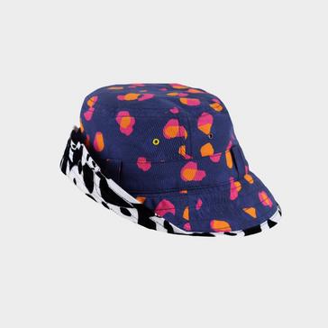 Navy Little Hotdog Watson Kids' Adventurer Bucket Hat