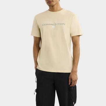 Beige Nautica Competition Men's Effin T-shirt