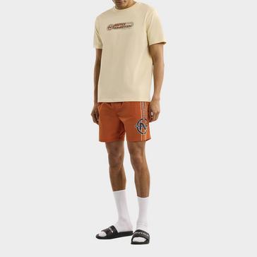 Beige Nautica Competition Men's Adamstown T-shirt
