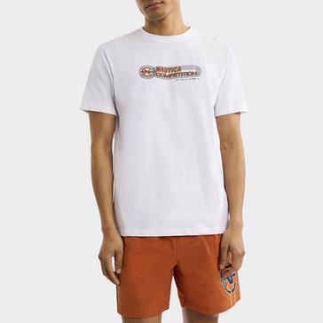 White Nautica Competition Men's Adamstown T-shirt