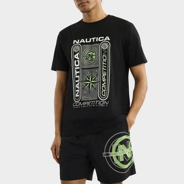 Black Nautica Competition Men's Glenbrook T-shirt