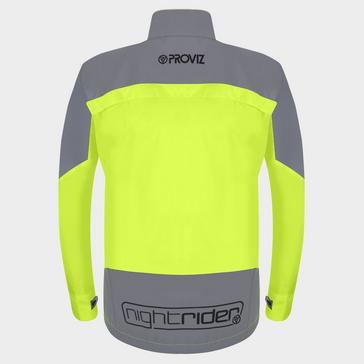 Orange Proviz Sports Proviz Men's Nightrider Reflective Waterproof Cycling Jacket