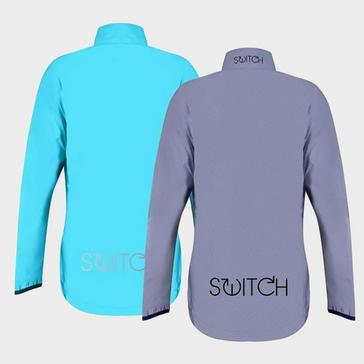 Blue Proviz Sports Women's Reflective Switch Waterproof Cycling Jacket