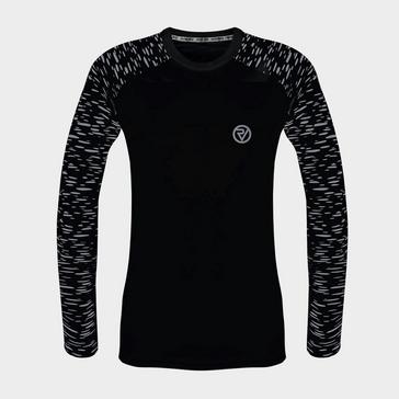 Black Proviz Sports Women's Reflective Long Sleeve Top