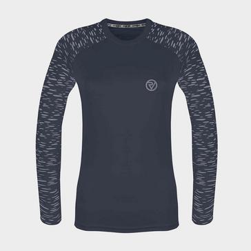 Grey Proviz Sports Women's Reflective Long Sleeve Top