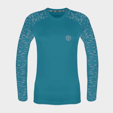 Green Proviz Sports Women's Reflective Long Sleeve Training Top
