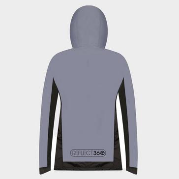 Grey Proviz Sports Women's REFLECT360 Fleece Lined Reflective Waterproof Outdoor Jacket
