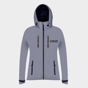 Grey Proviz Sports Women's REFLECT360 Reflective Waterproof Outdoor Jacket