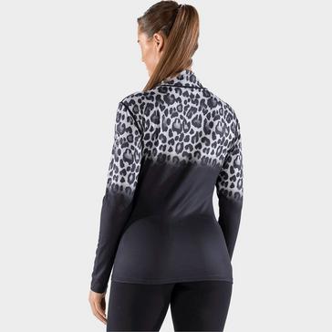 ANIMAL PRINT Surfanic Women's Cozy Jag Zip Neck