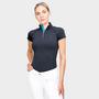 Black COLDSTREAM Women's Midlem Short-sleeved Base Layer Top
