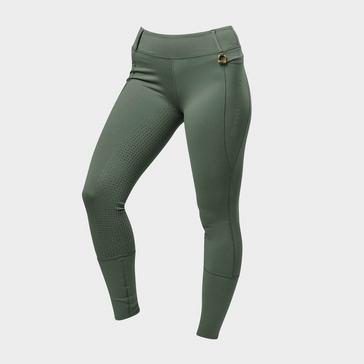 Green Dublin Women's Cool It Everyday Horse Riding Tights
