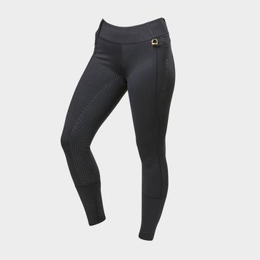 Black Dublin Kid's Cool It Everyday Horse Riding Tights