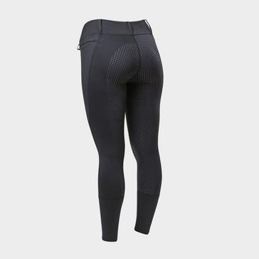 Black Dublin Kid's Cool It Everyday Horse Riding Tights