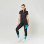 Blue Dublin Women's Power Performance Colour Block Horse Riding Tights