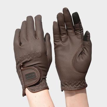 Brown Dublin Touch Screen Everyday Riding Gloves