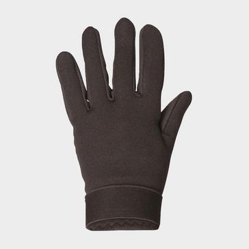 Black Dublin Unisex Neoprene Touch Fastening Riding Gloves