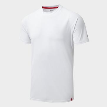 White Gill Men's Short Sleeve UV Tec T-Shirt