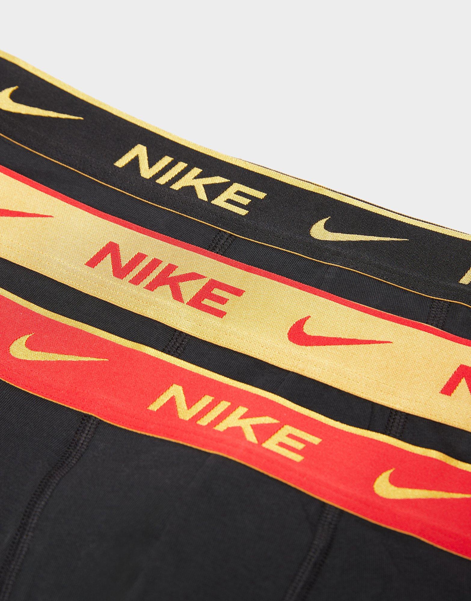 NIKE BOKSERKI TRUNK 3 PK 0000KE1008U9W Czarny