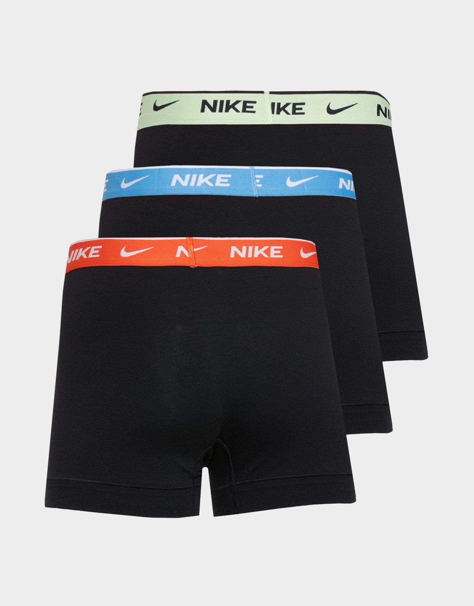 Vyriškas apatinis trikotažas NIKE BOKSIKĖS TRUNK 3PK 0000KE1008UQF Juoda